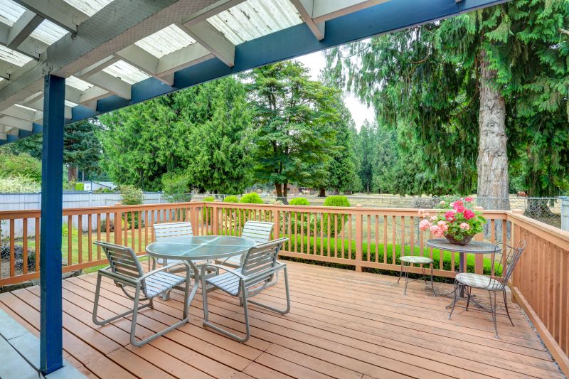 Cedar Deck Installation in Redmond, WA